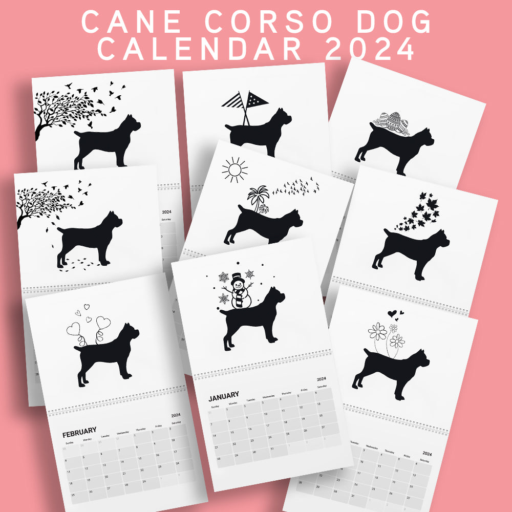 Cane Corso Calendar 2024 Adidogs