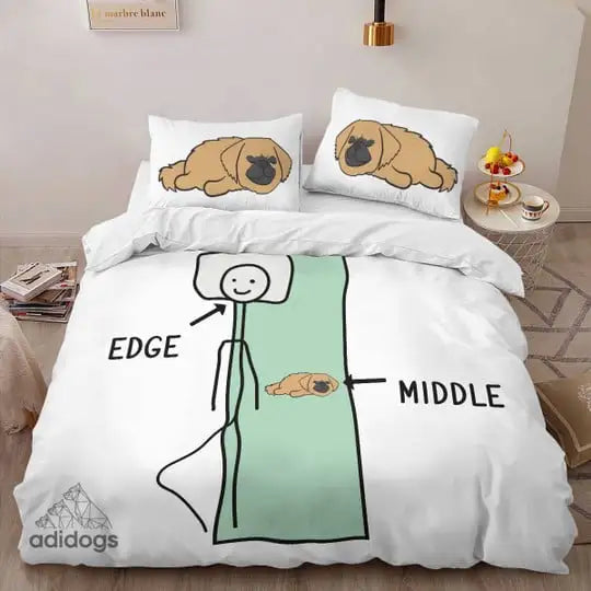 Sleeps With a Pekingese Bedding Set