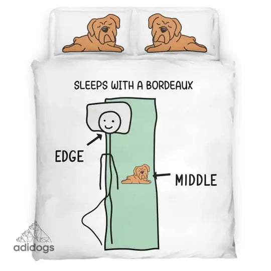 Sleeps With a Bordeaux Bedding Set