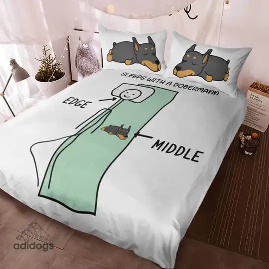 Sleeps With a Dachshund Bedding Set