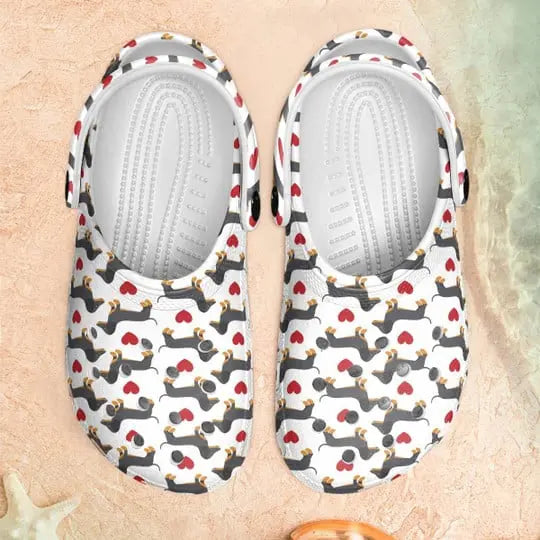 Cute Dachshund Crocs