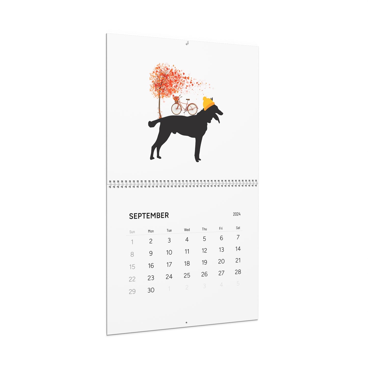 Malinois Wall Calendar 2024