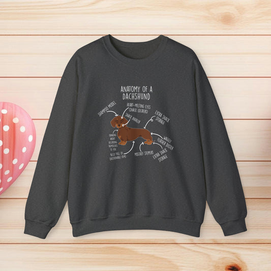 Anatomy Of A Dachshund Shirts & Gifts