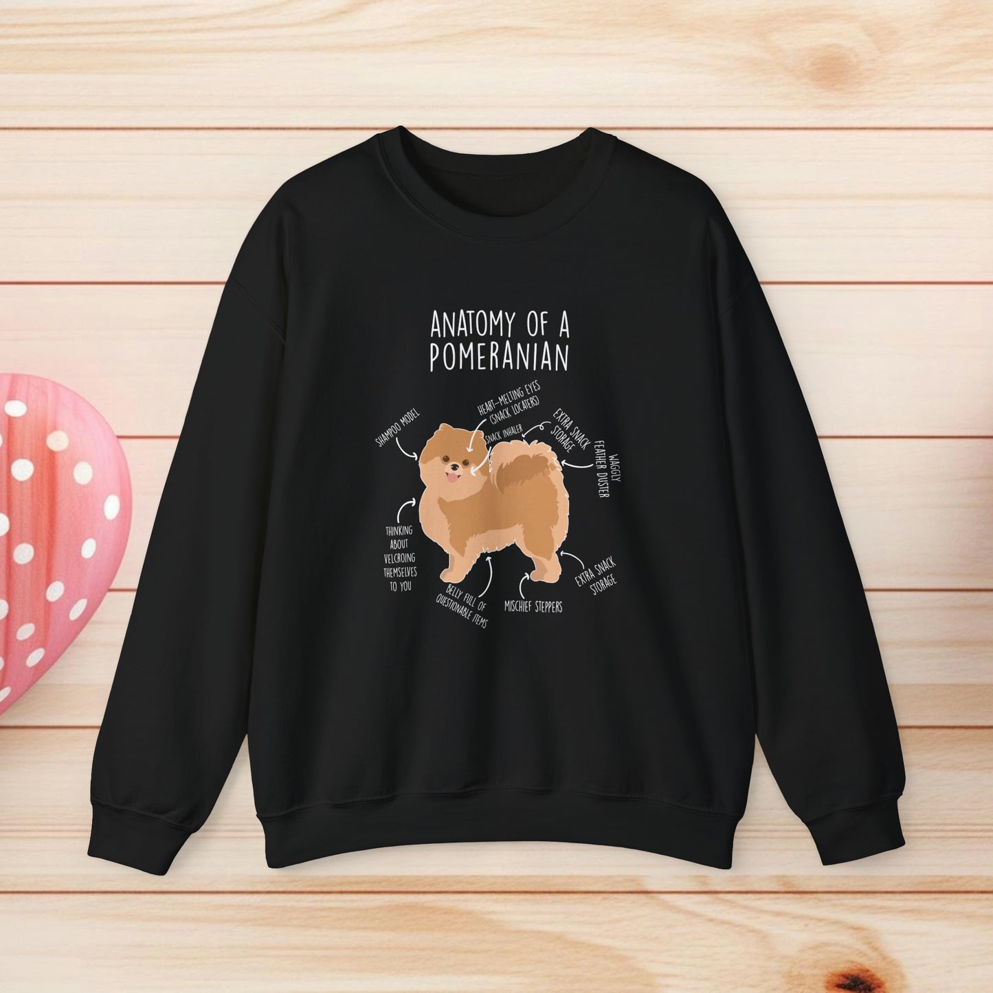 Anatomy Of A Pomeranian Shirts & Gifts