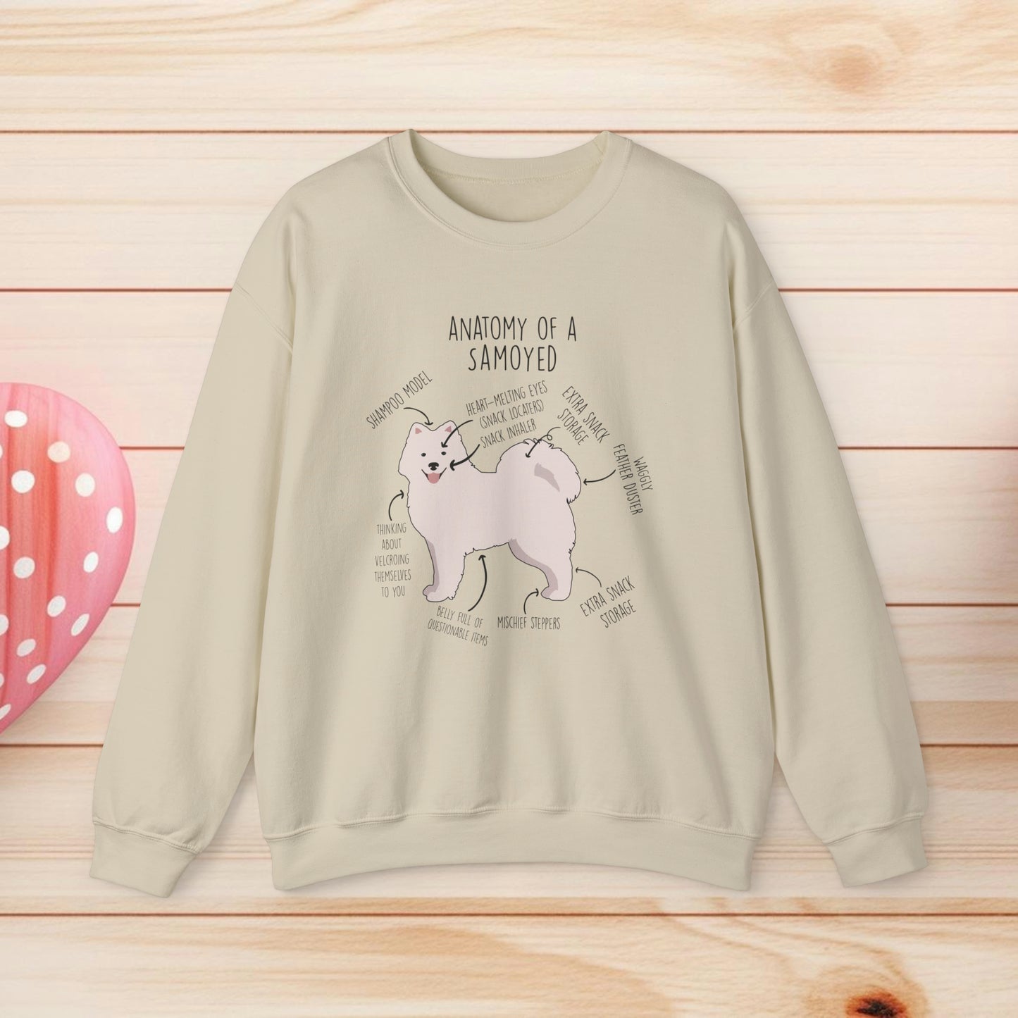 Anatomy Of A Samoyed Shirts & Gifts