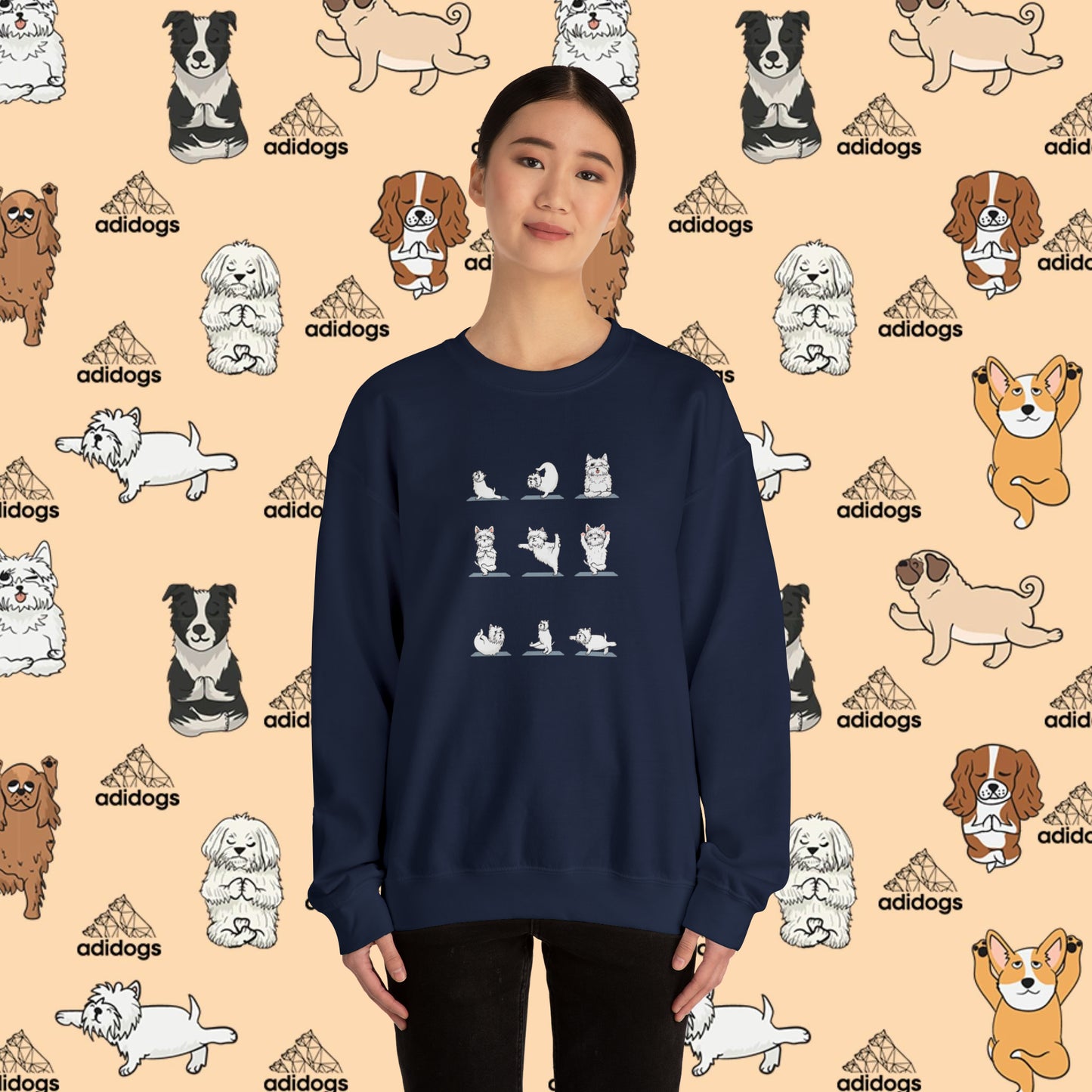 Westie Yoga Sweatshirts