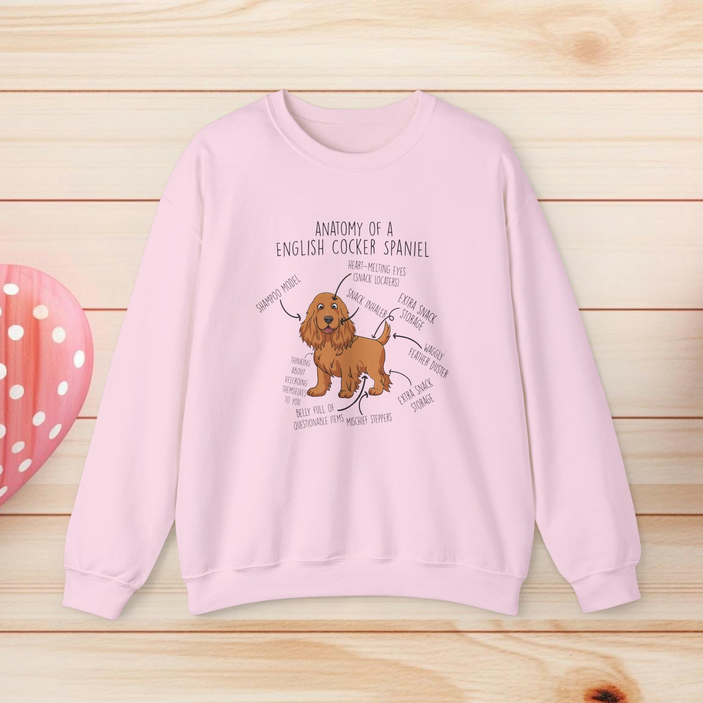 Anatomy Of A Cocker Spaniel Shirts & Gifts