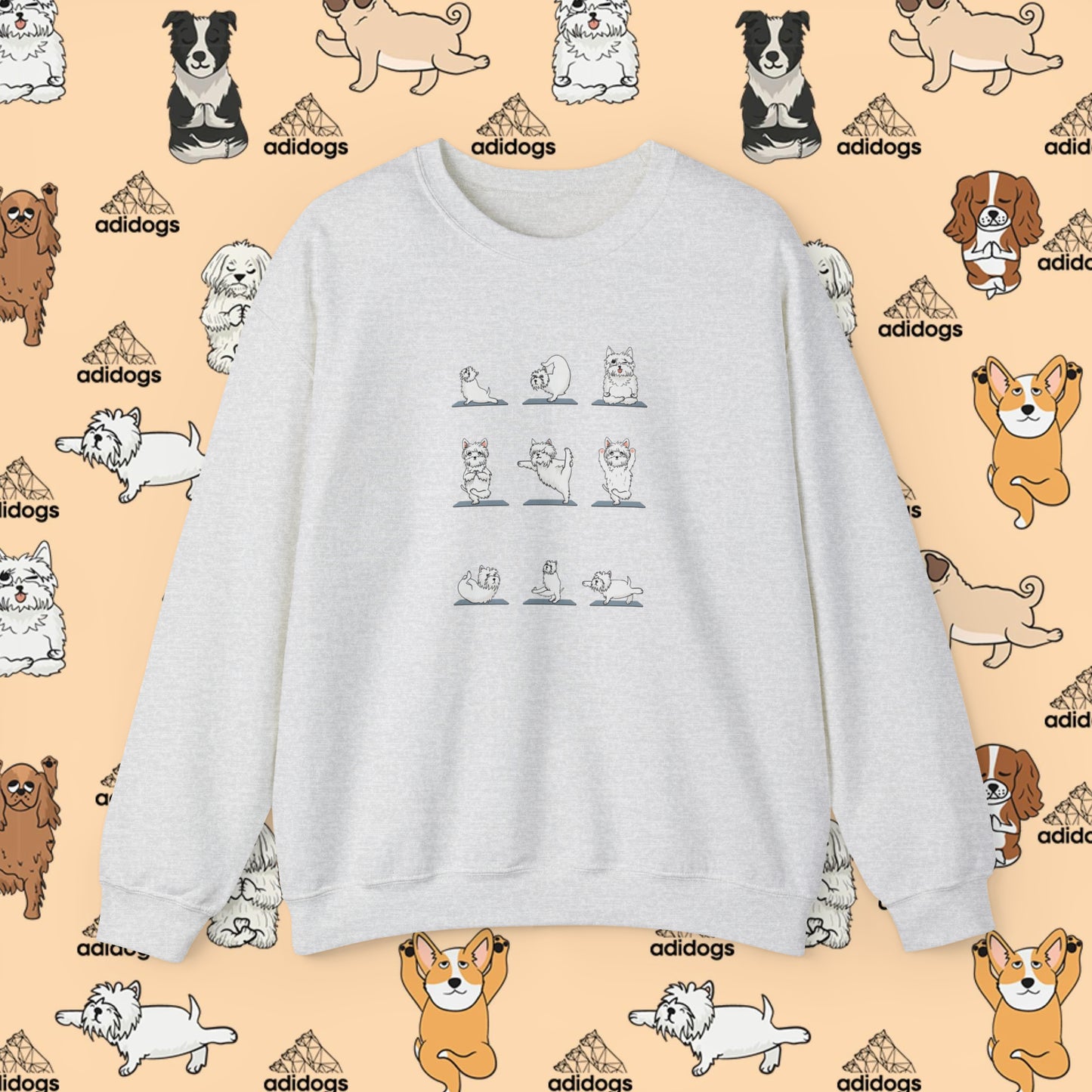 Westie Yoga Sweatshirts