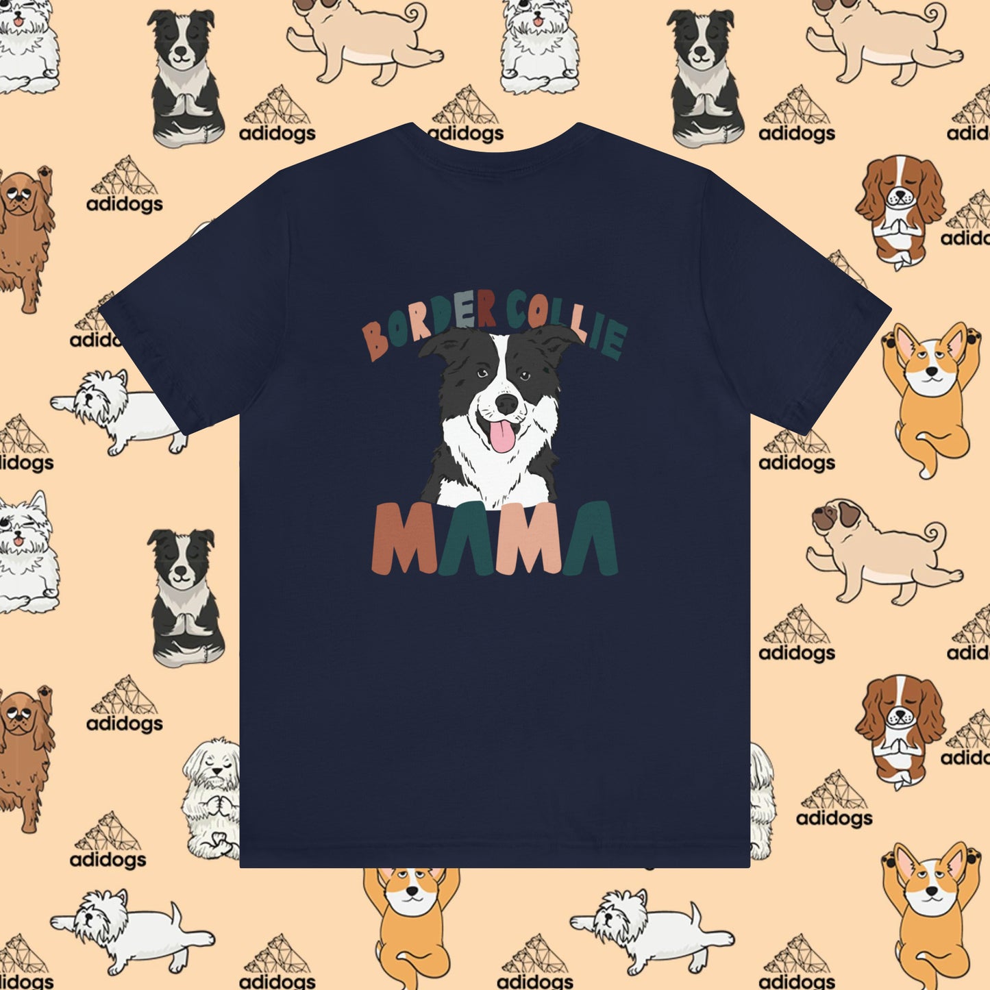 Border Collie Mama Classic T-Shirts