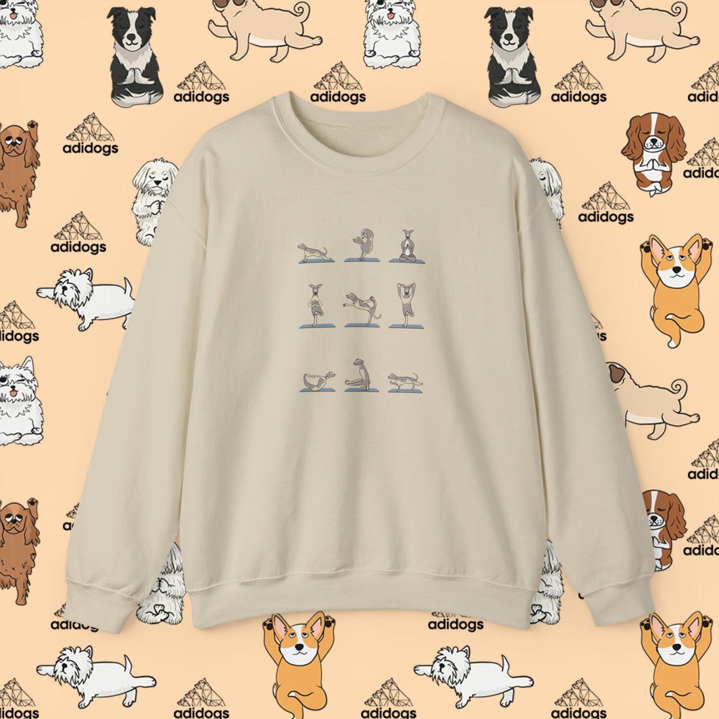 Whippet Yoga Sweatshirts