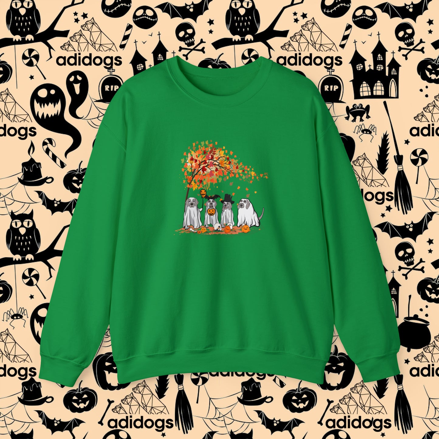 Weimaraner Fall Vibes Halloween Sweatshirts