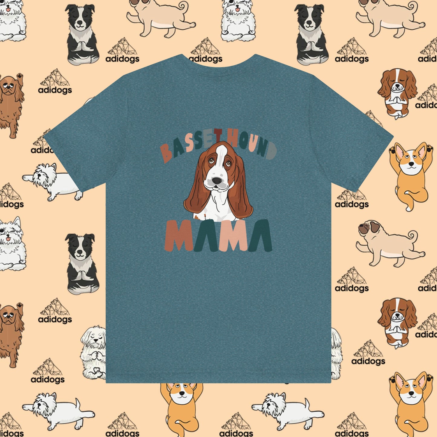 Basset Hound Mama Classic T-Shirts