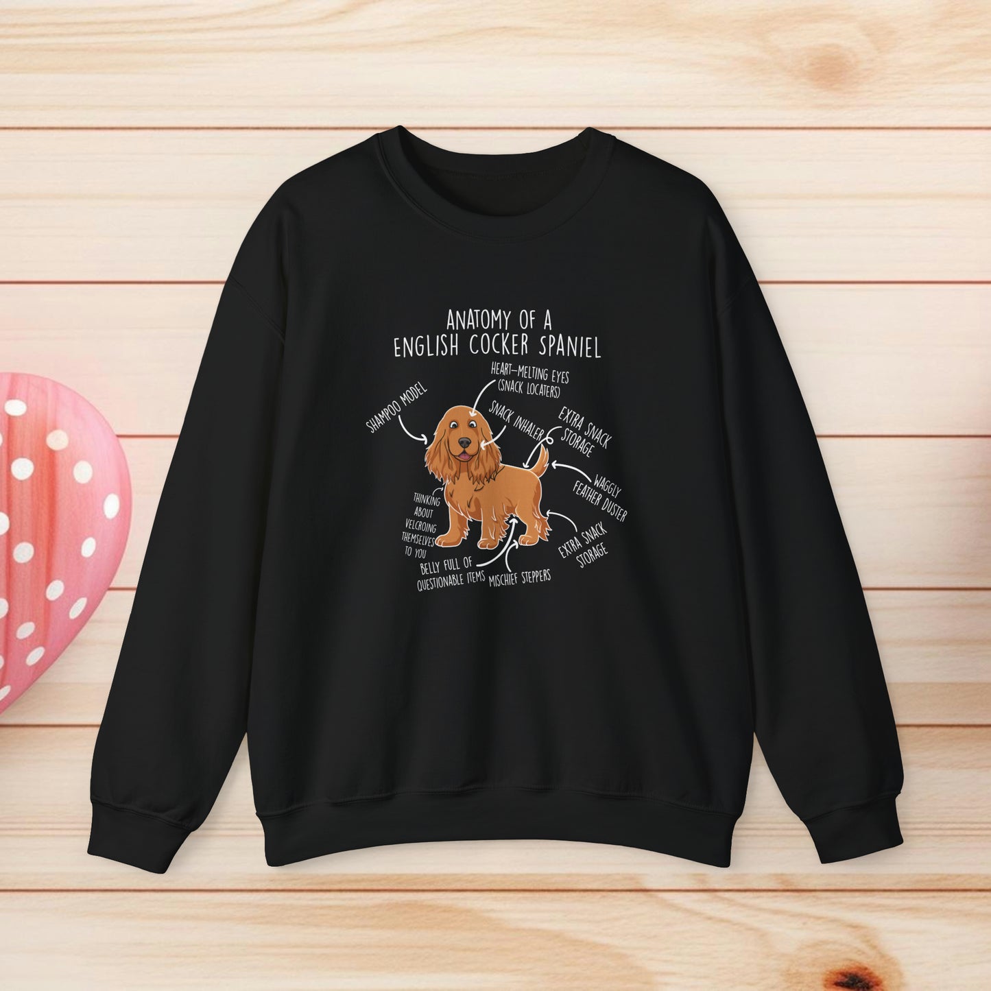 Anatomy Of A Cocker Spaniel Shirts & Gifts