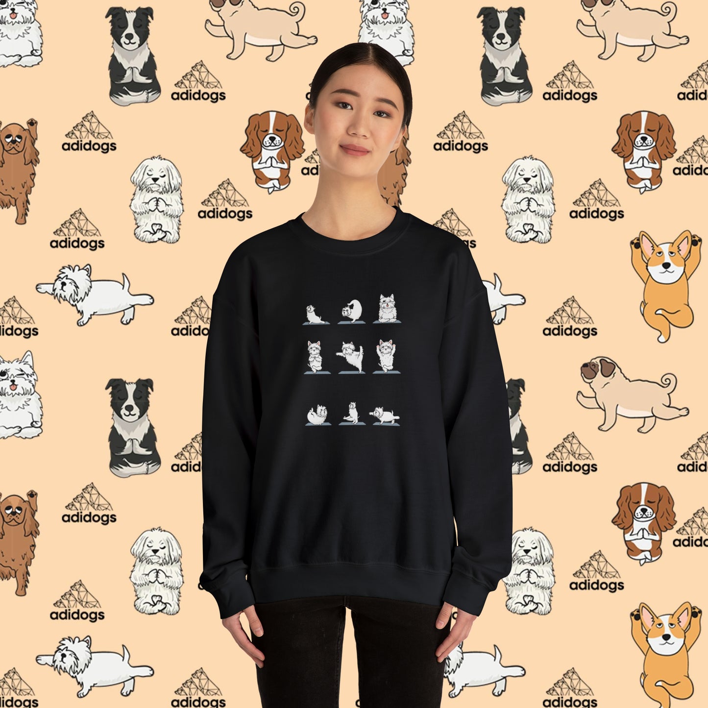 Westie Yoga Sweatshirts