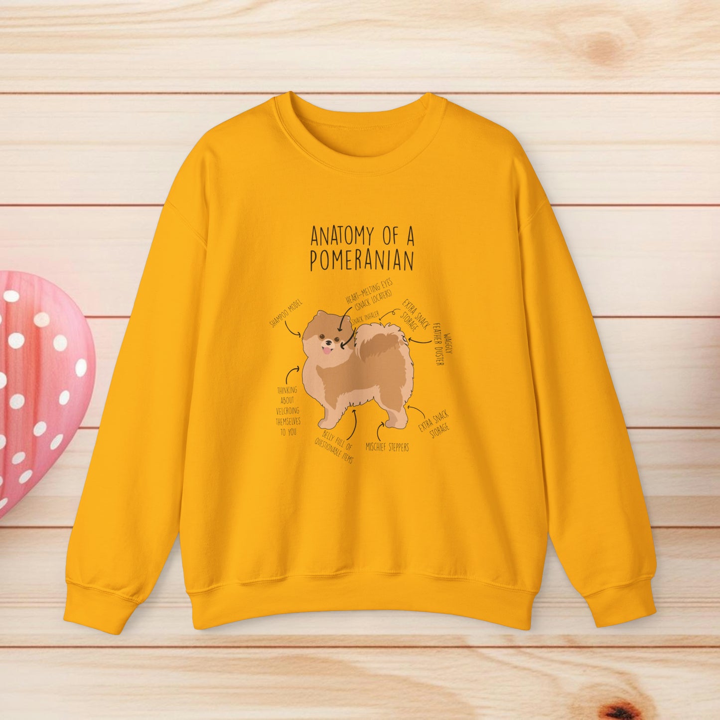 Anatomy Of A Pomeranian Shirts & Gifts