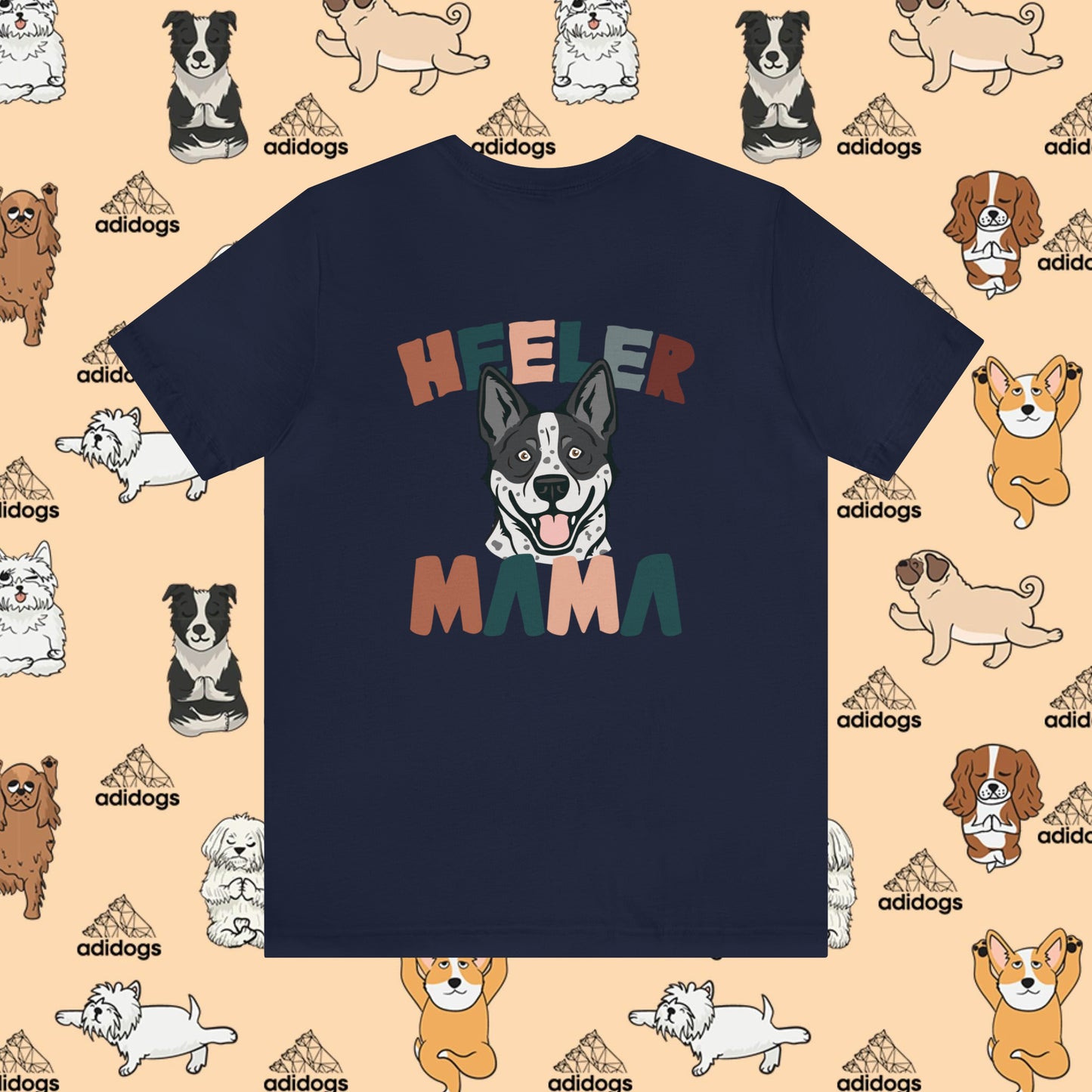 Blue Heeler Mama Classic T-Shirts