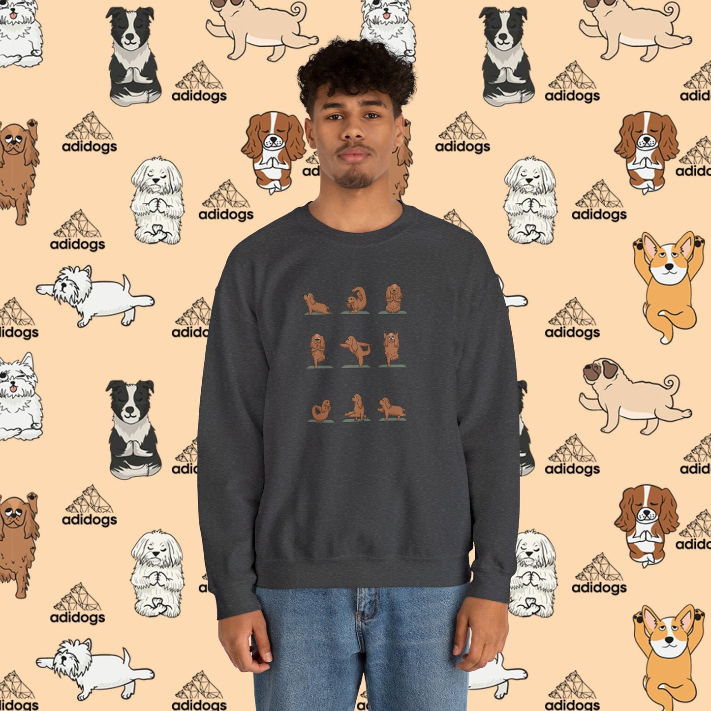 Cocker Spaniel Yoga Sweatshirts