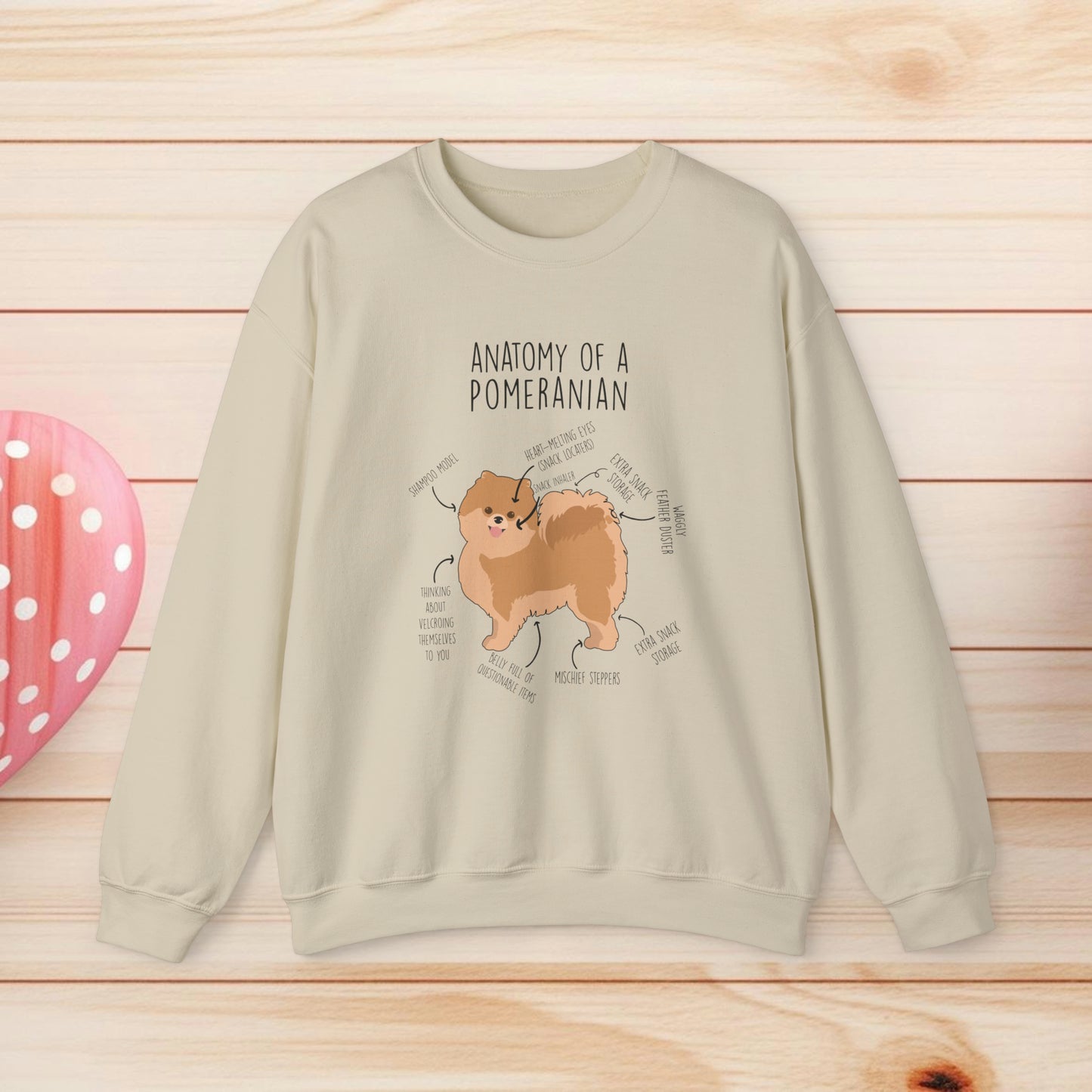 Anatomy Of A Pomeranian Shirts & Gifts