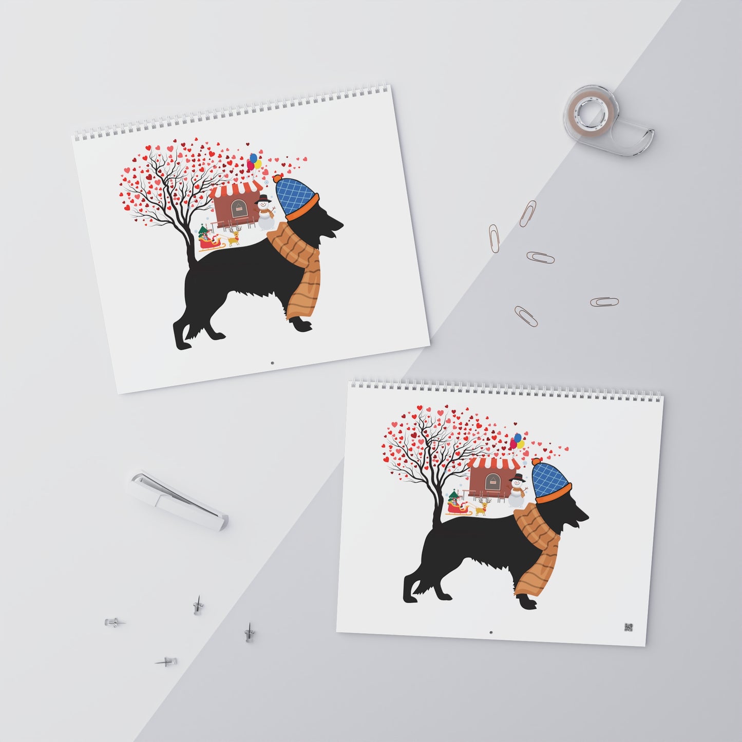 German Shepherd Wall Calendar 2024