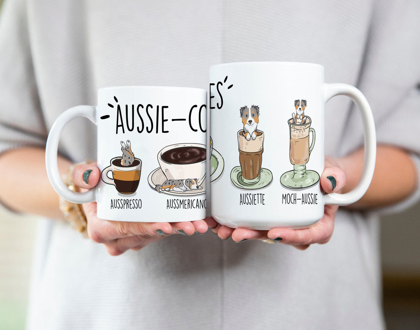 Aussie Lovers Coffee Mugs