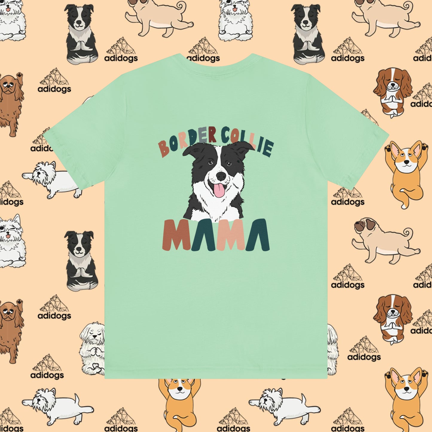 Border Collie Mama Classic T-Shirts