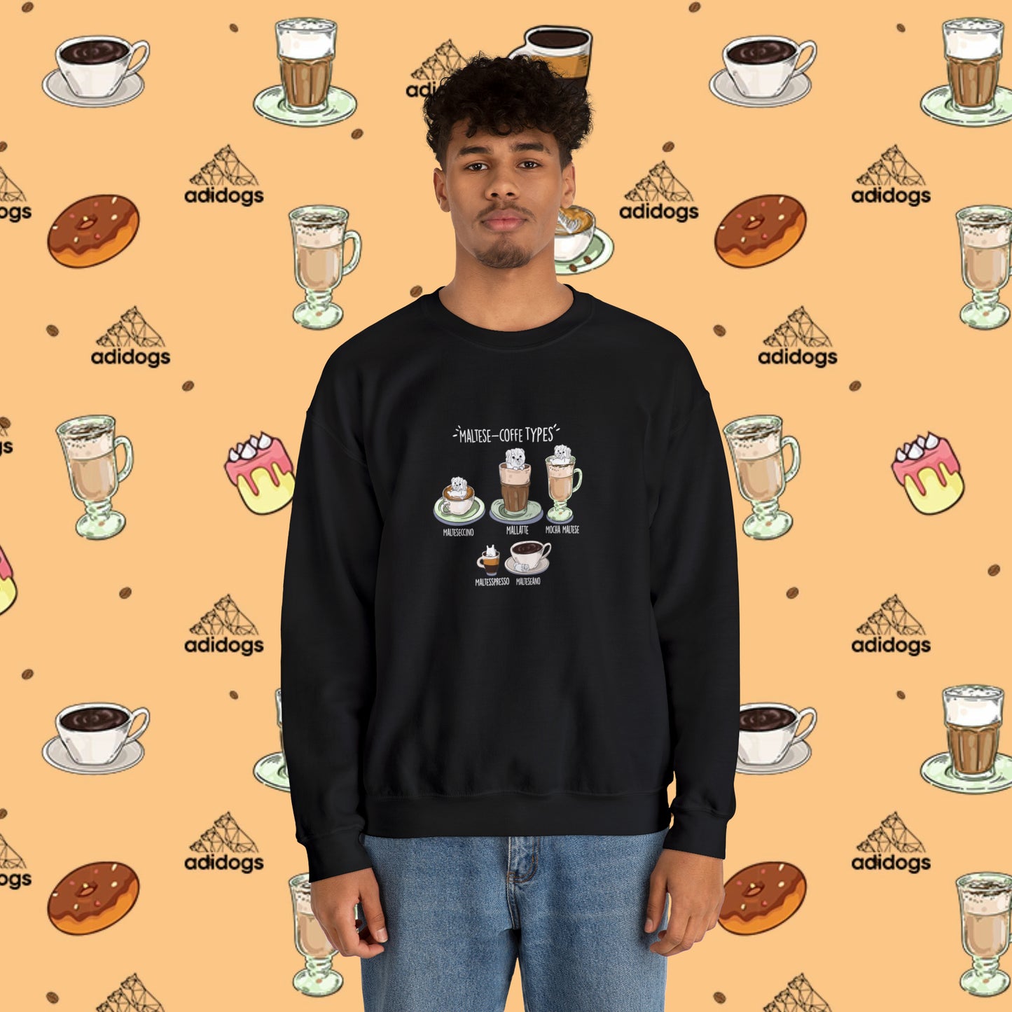 Maltese Lovers Coffee Sweatshirts