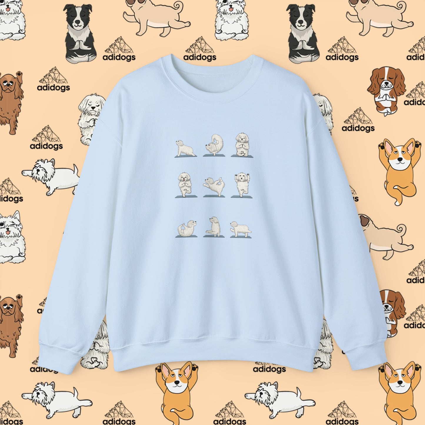 Maltese Yoga Sweatshirts