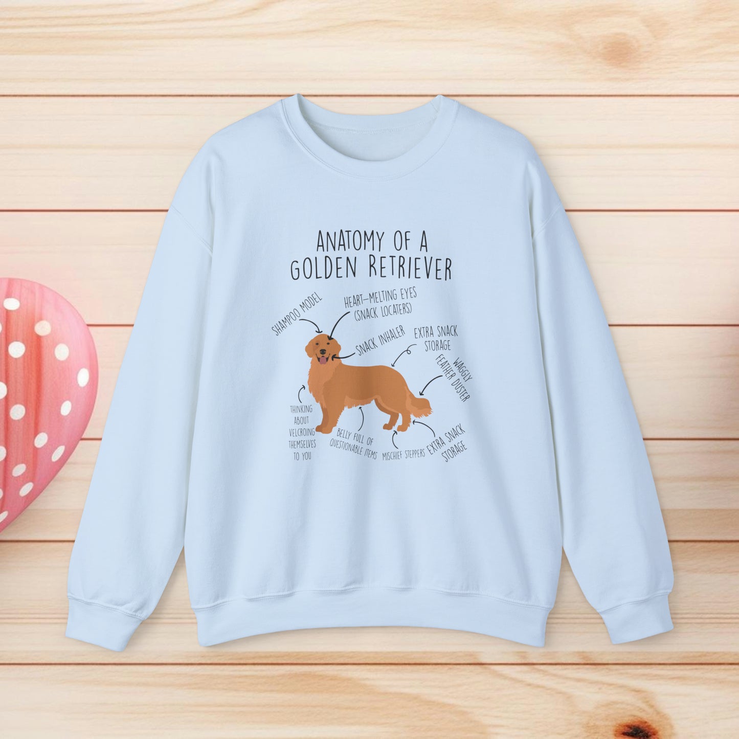 Anatomy Of A Golden Retriever Shirts & Gifts