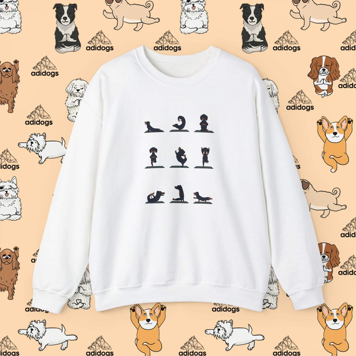 Dachshund Yoga Sweatshirts