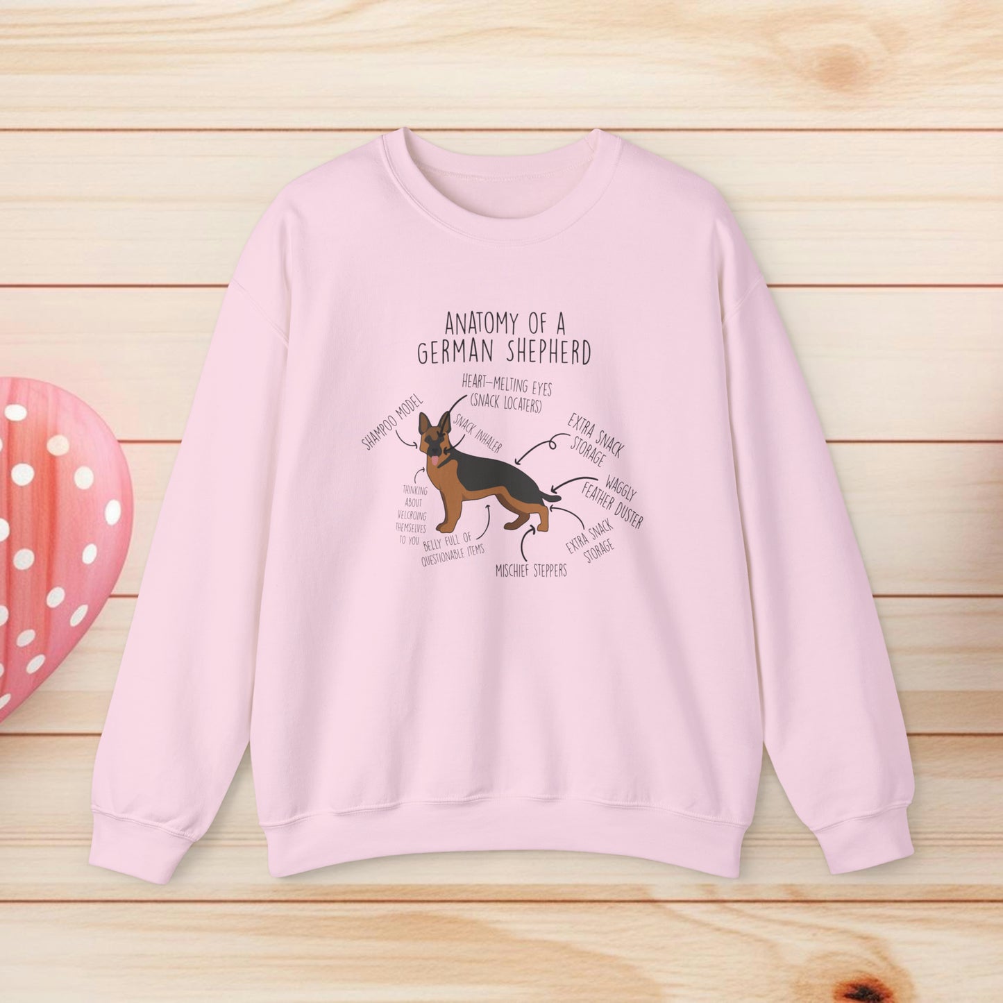 Anatomy Of A German Shepherd Shirts & Gifts