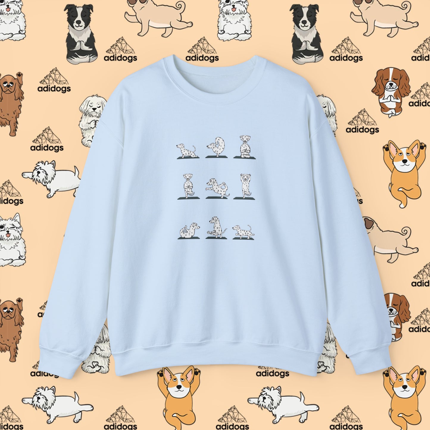 Dalmatian Yoga Sweatshirts