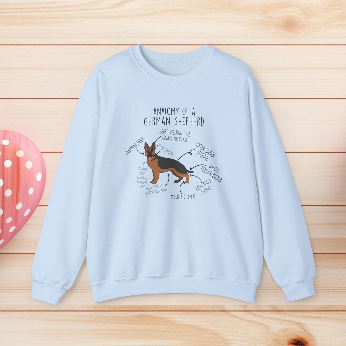 Anatomy Of A German Shepherd Shirts & Gifts