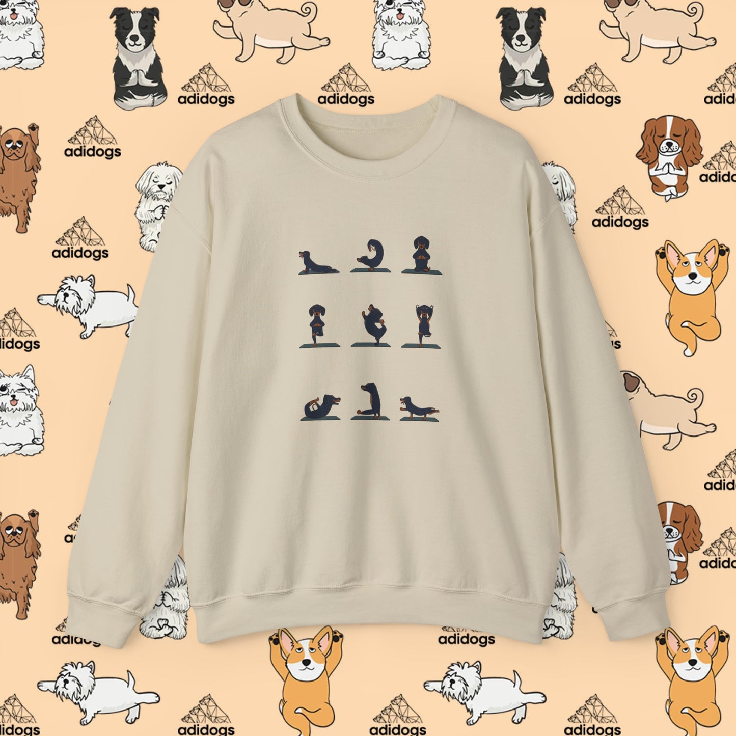 Dachshund Yoga Sweatshirts