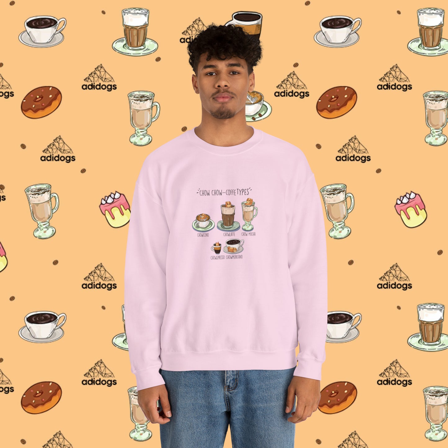 Chow Chow Lovers Coffee Sweatshirts