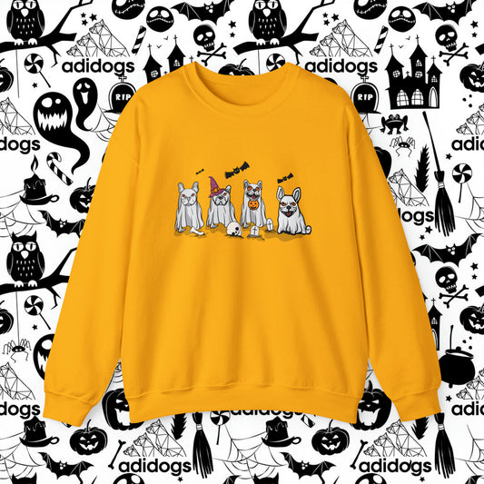 Frenchie Boo Ghost Halloween Sweatshirts