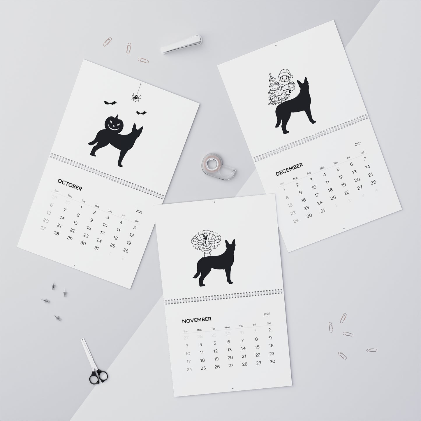 Malinois Calendar 2024