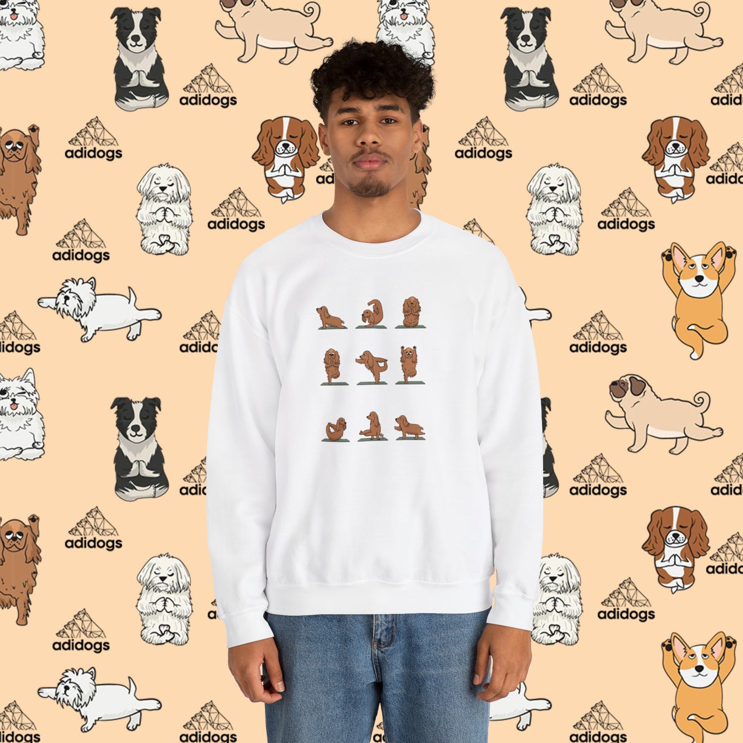 Cocker Spaniel Yoga Sweatshirts