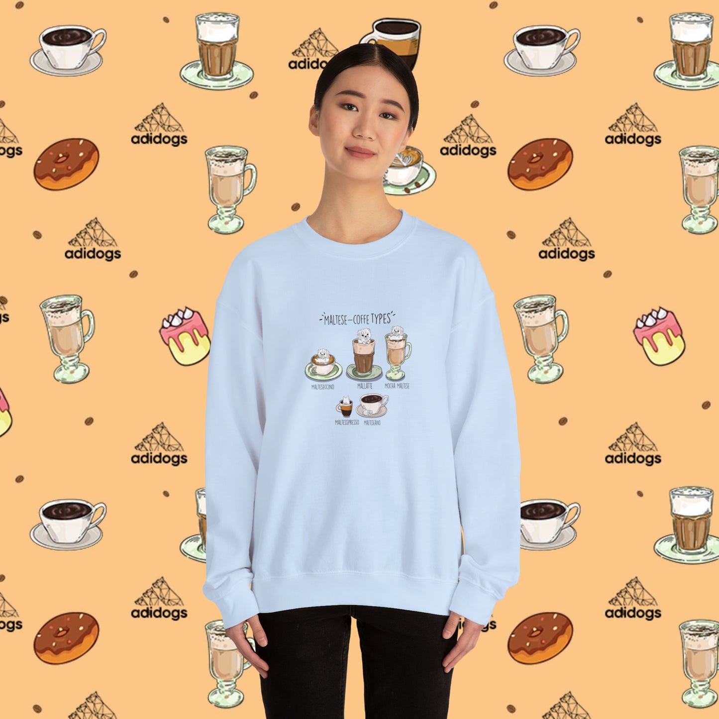 Maltese Lovers Coffee Sweatshirts