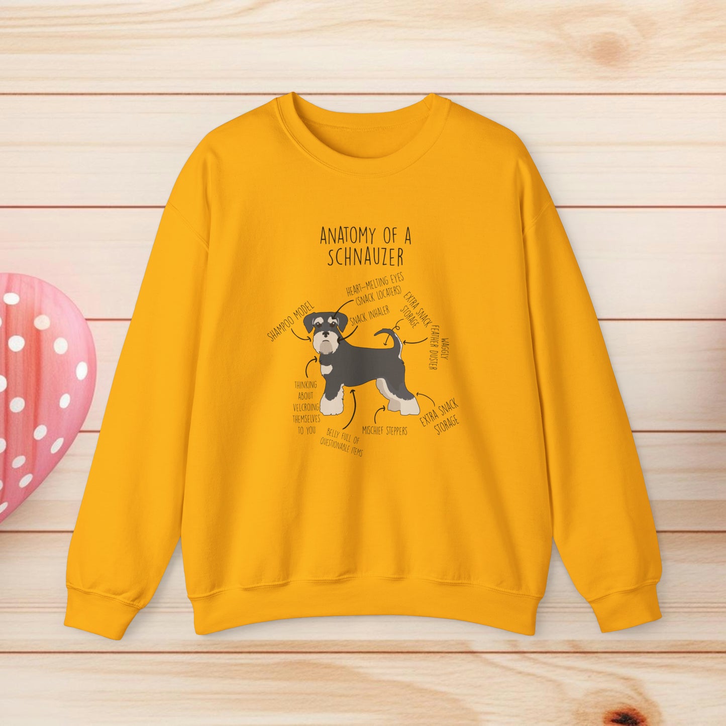 Anatomy Of A Schnauzer Shirts & Gifts