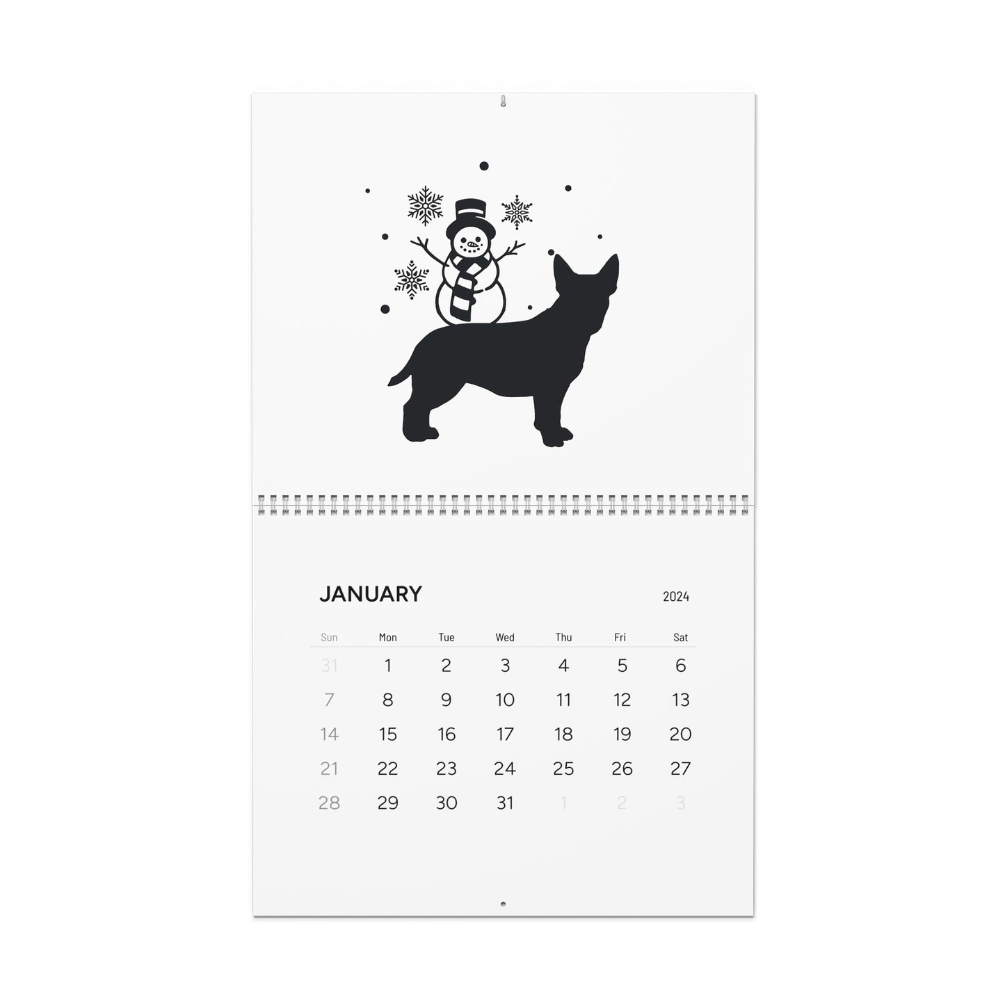 Bull Terrier Calendar 2024