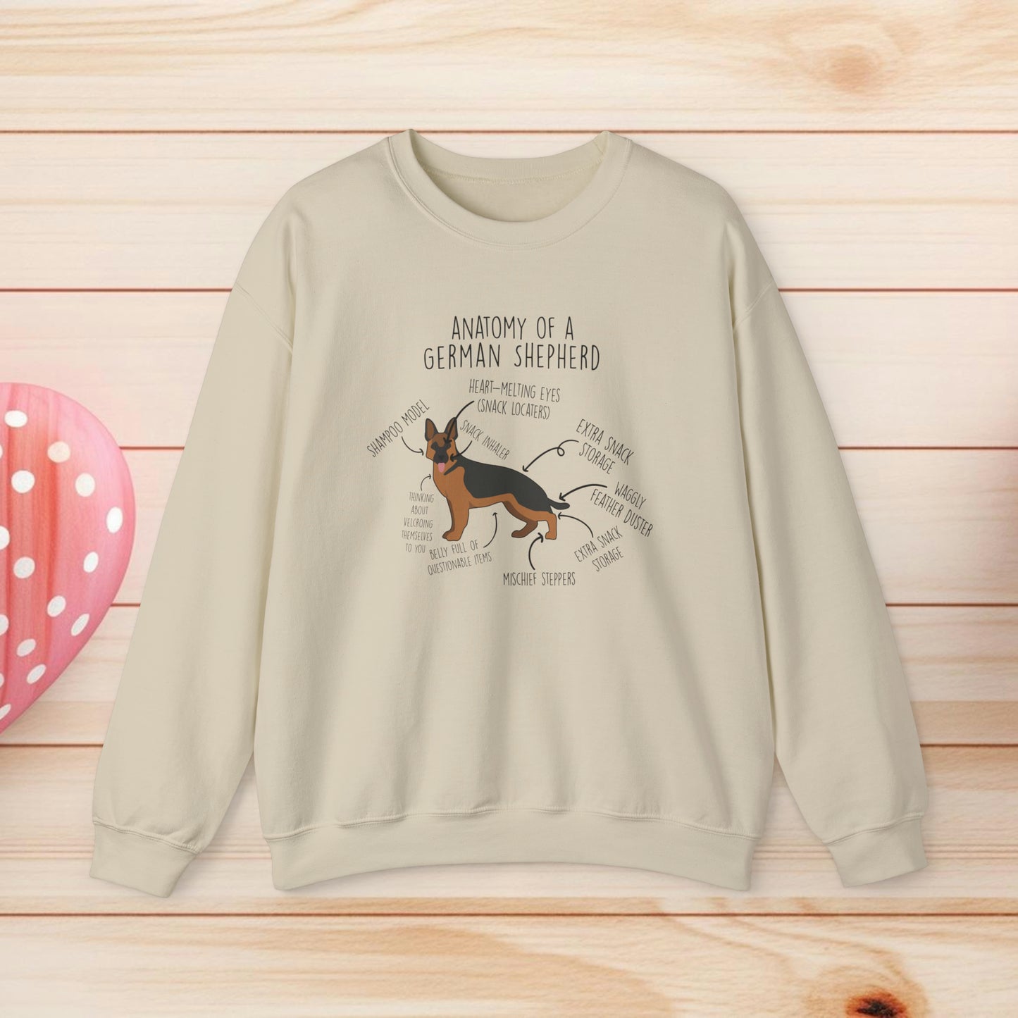 Anatomy Of A German Shepherd Shirts & Gifts