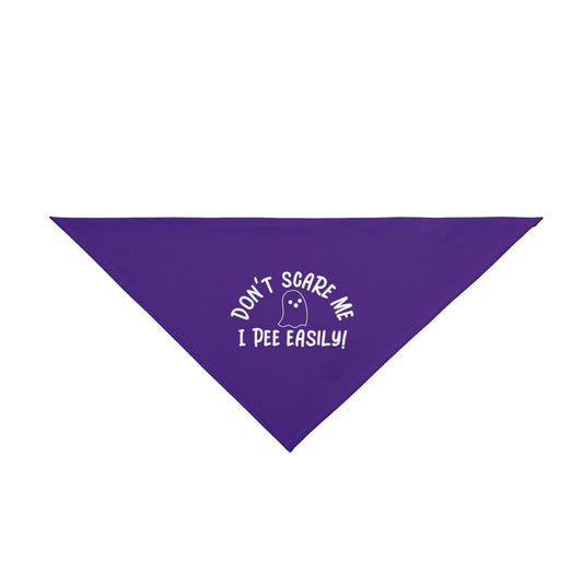 Funny Dog Bandana Purple