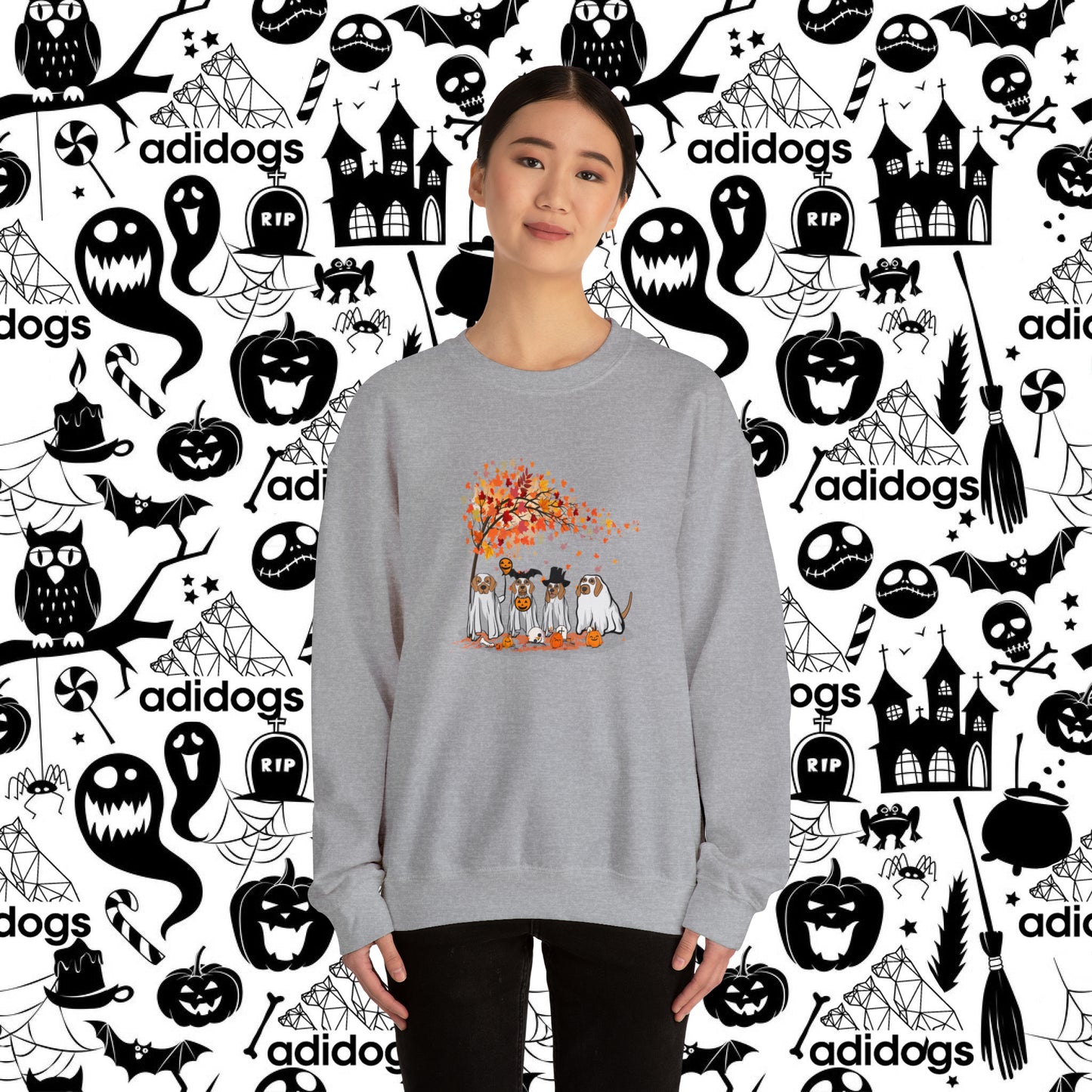 Vizsla Fall Vibes Halloween Sweatshirts