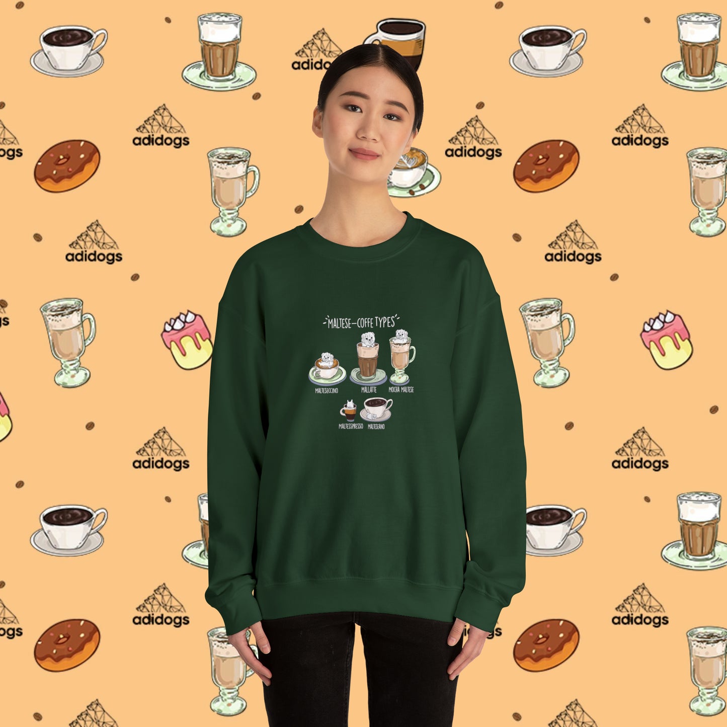 Maltese Lovers Coffee Sweatshirts