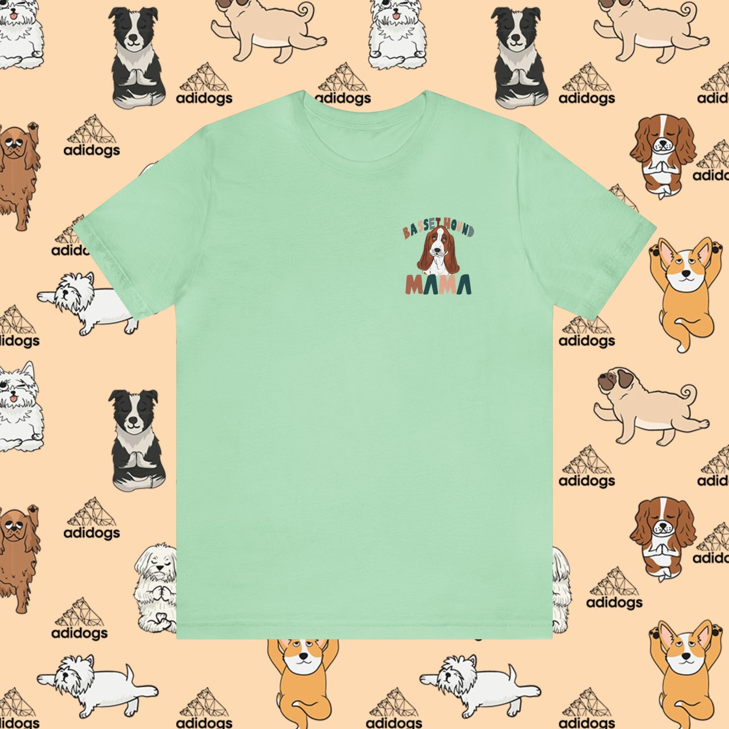 Basset Hound Mama Classic T-Shirts