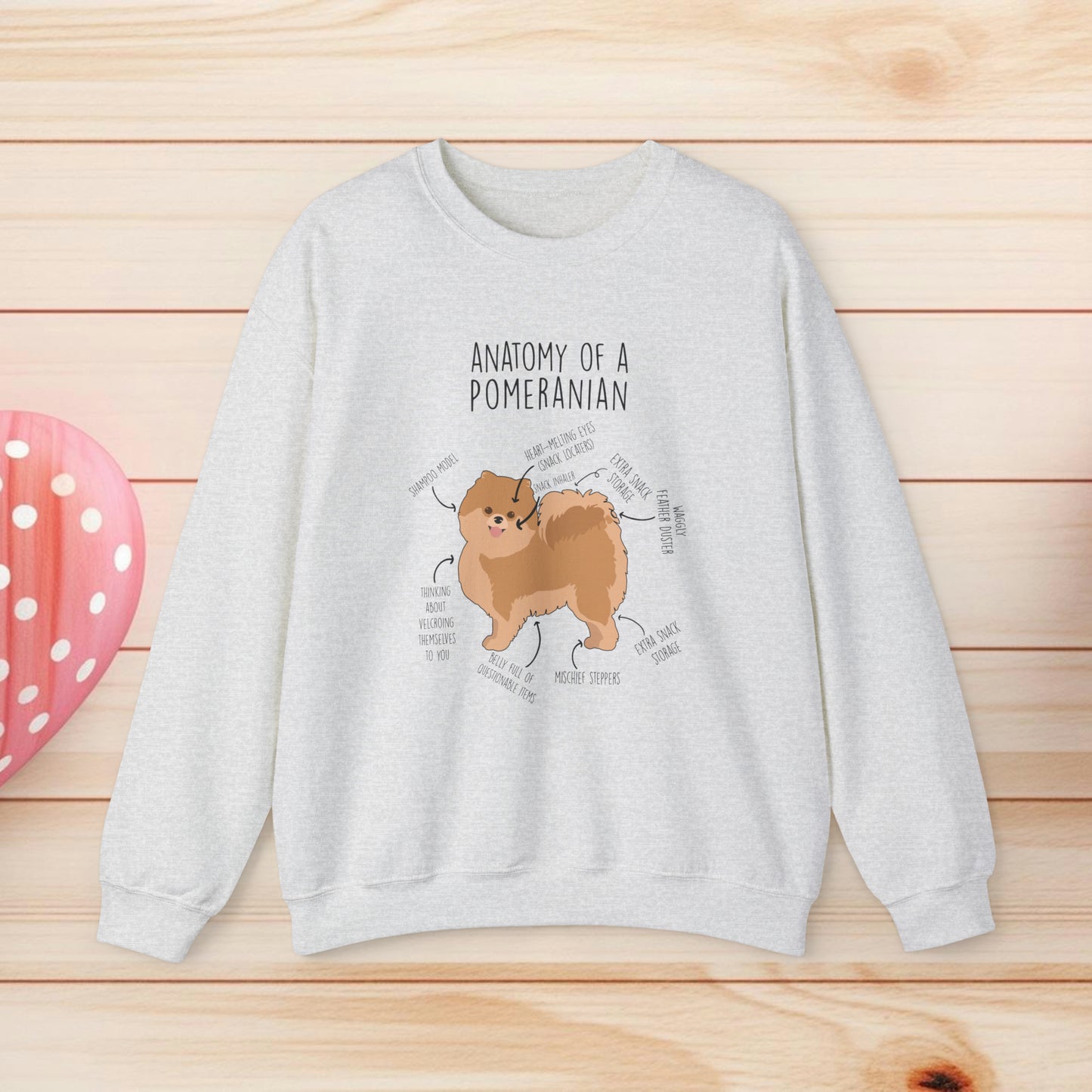 Anatomy Of A Pomeranian Shirts & Gifts