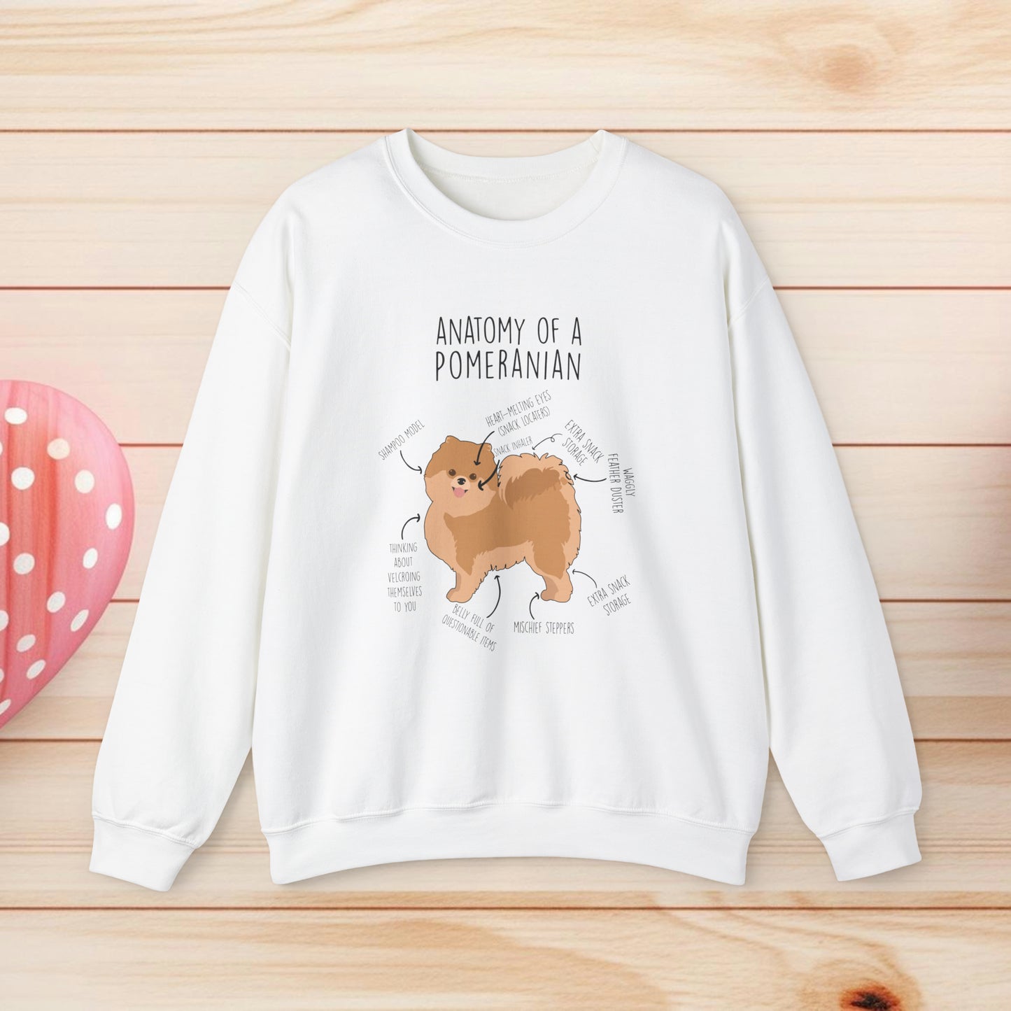 Anatomy Of A Pomeranian Shirts & Gifts