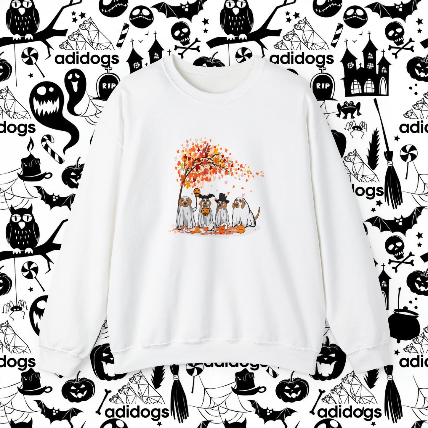 Vizsla Fall Vibes Halloween Sweatshirts