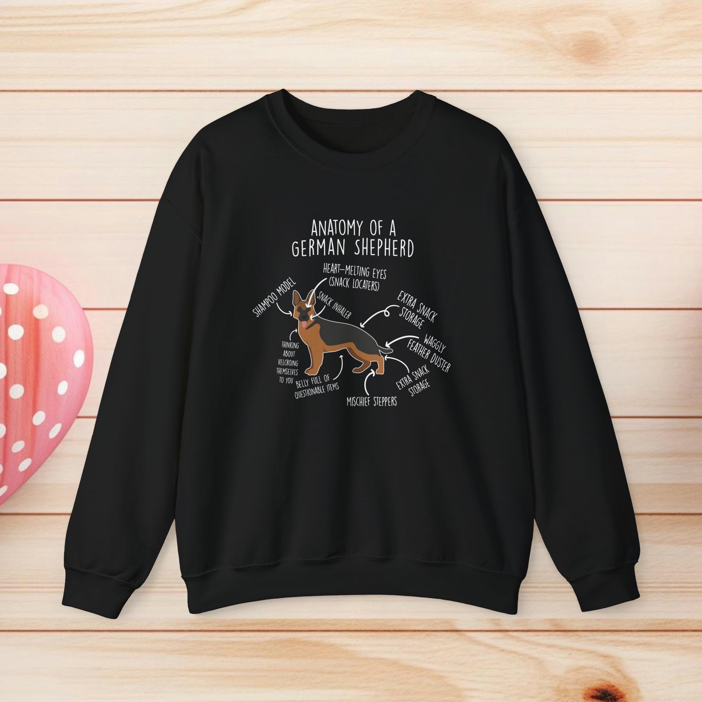 Anatomy Of A German Shepherd Shirts & Gifts