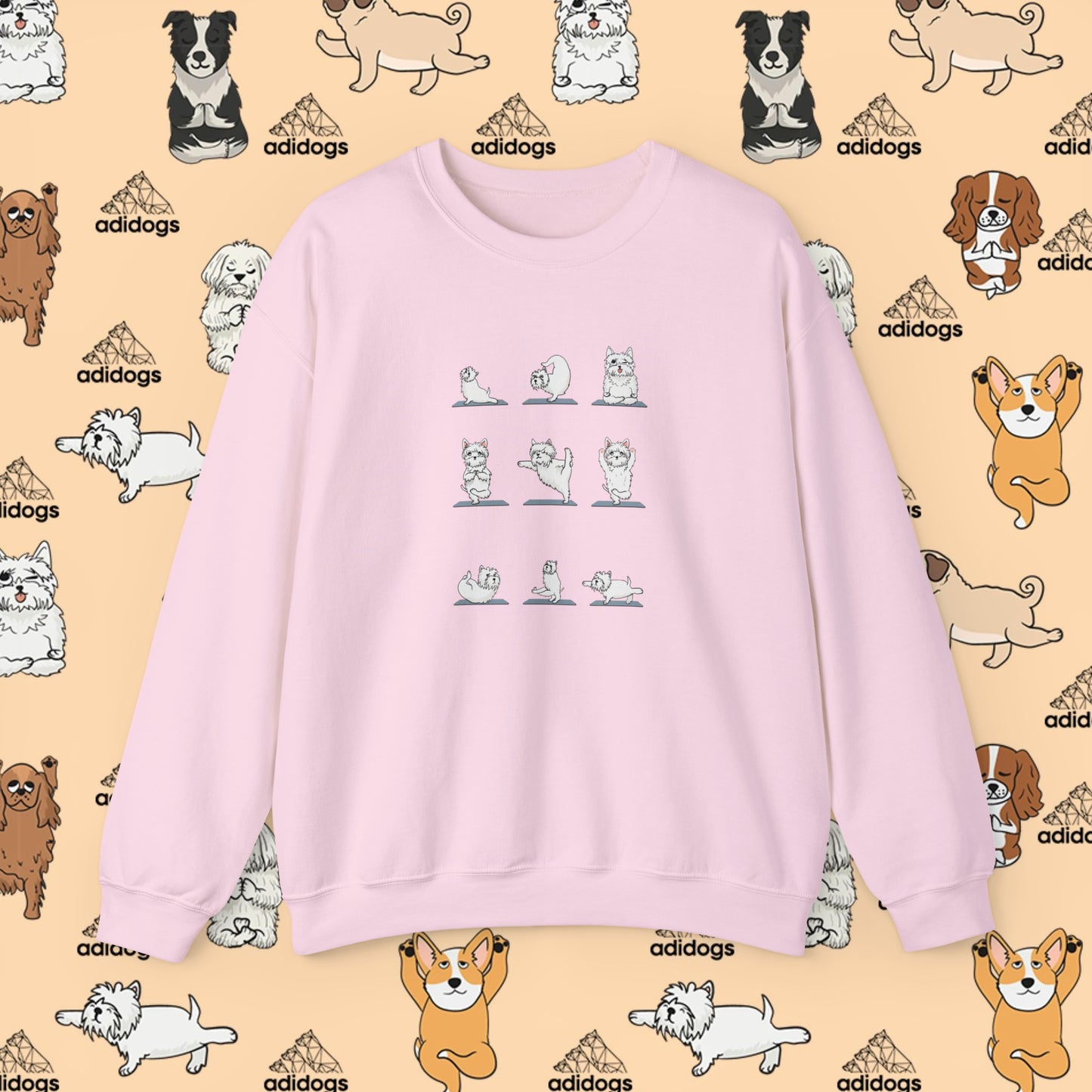 Westie Yoga Sweatshirts